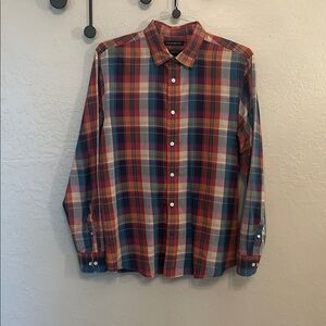 Banana Republic Men's Multicolor Plaid Shirt